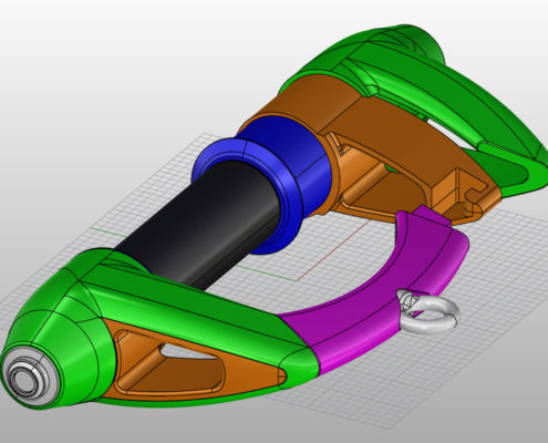 Screenshot of CAD Design Drawing