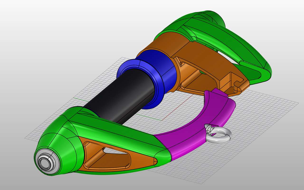 Screenshot of CAD Design Drawing
