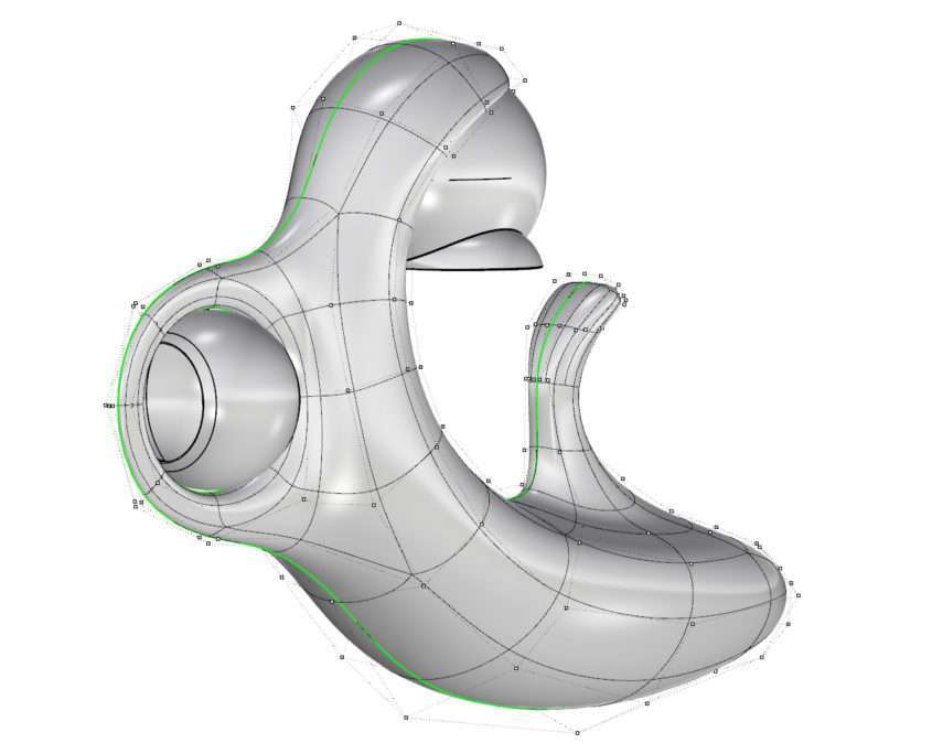Taucboot CAD Design Screenshot