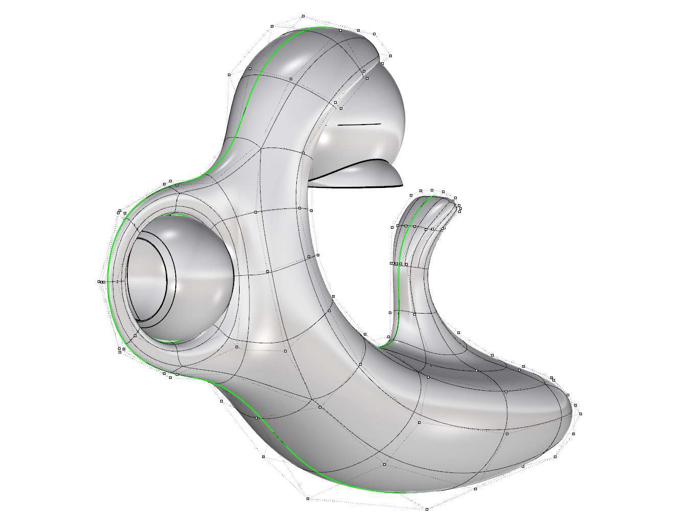 Taucboot CAD Design Screenshot
